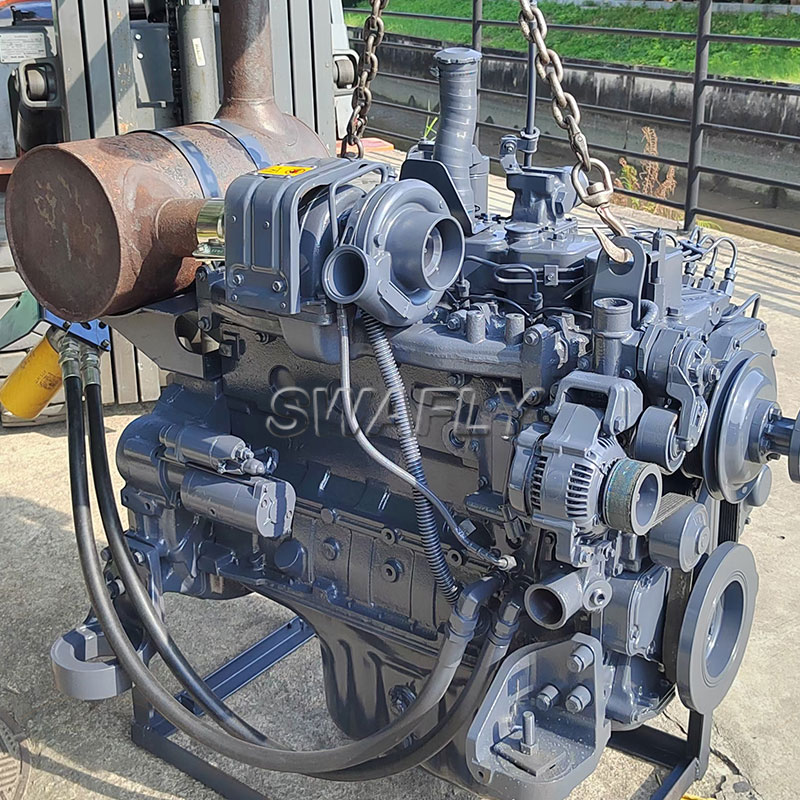 PC200-7 PC200-6 excavator engine assy 6D102