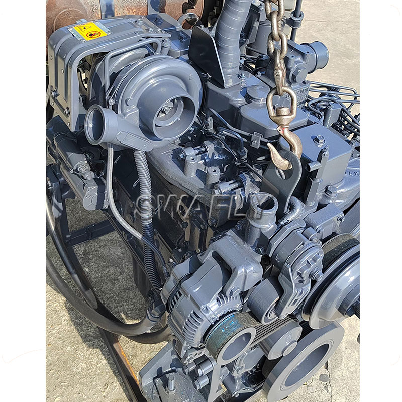 PC200-7 PC200-6 excavator engine assy 6D102