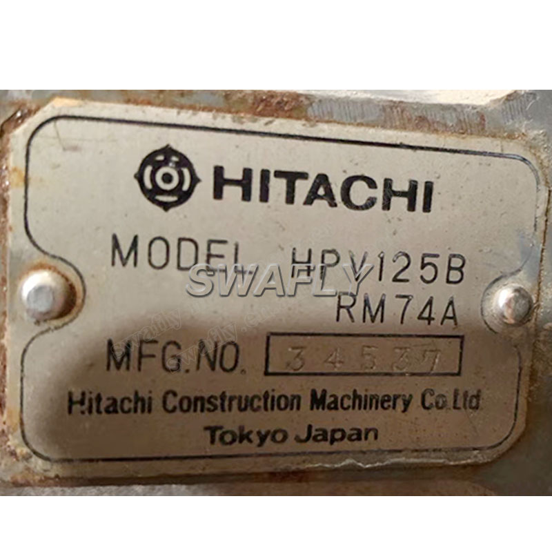 Hitachi Genuine New HPV125 UH07-7 Main Pump