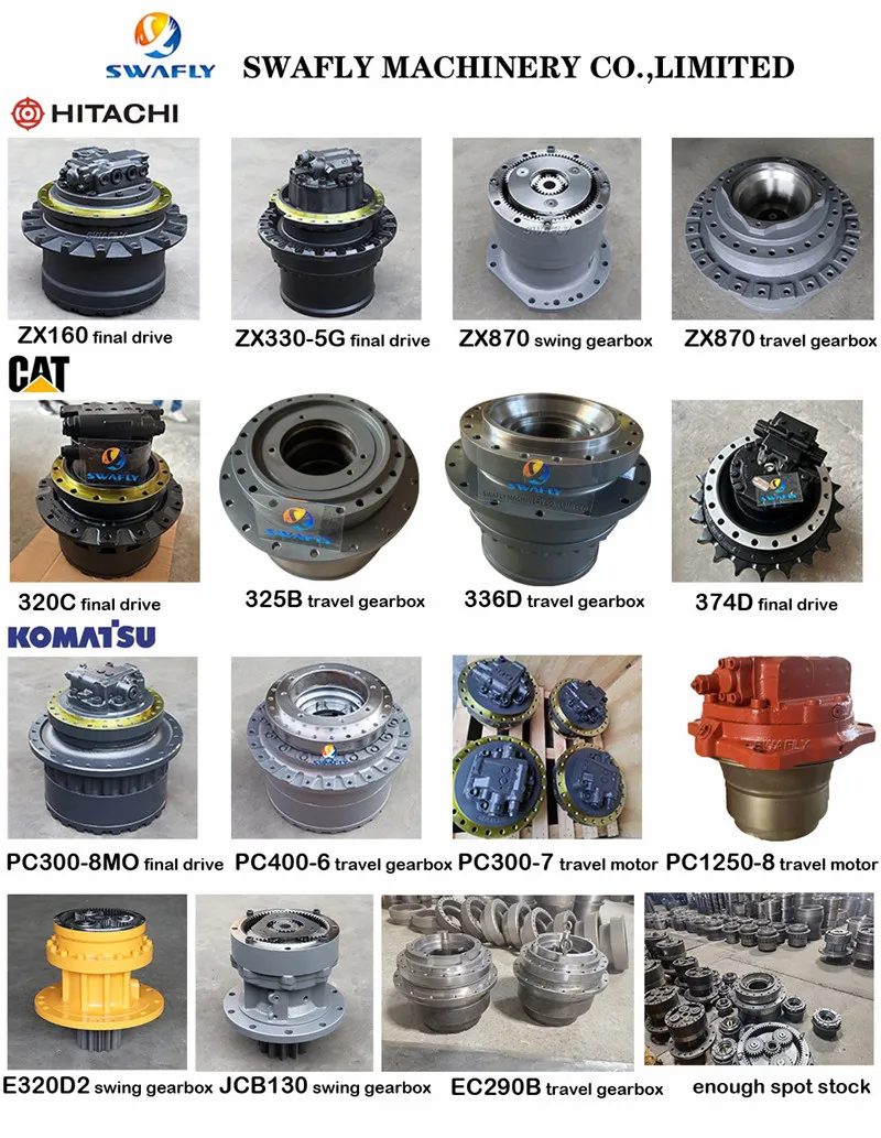 PC1250-8 travel motor MSF-340VP