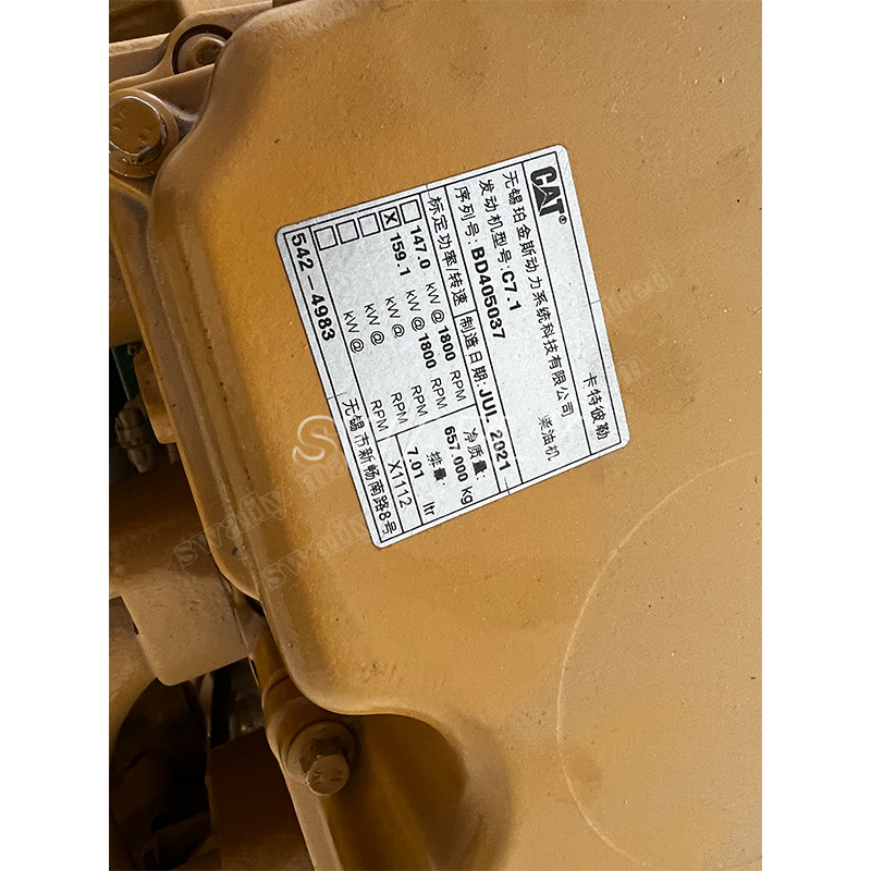 330D2 Caterpillar Excavator Engine C7.1 Diesel Motor